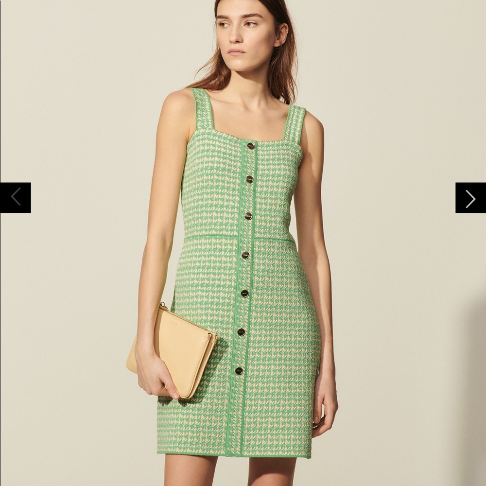 Sandro tweed dress